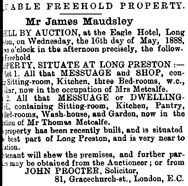Property and Land Sales  1888-05-05 b CHWS.JPG